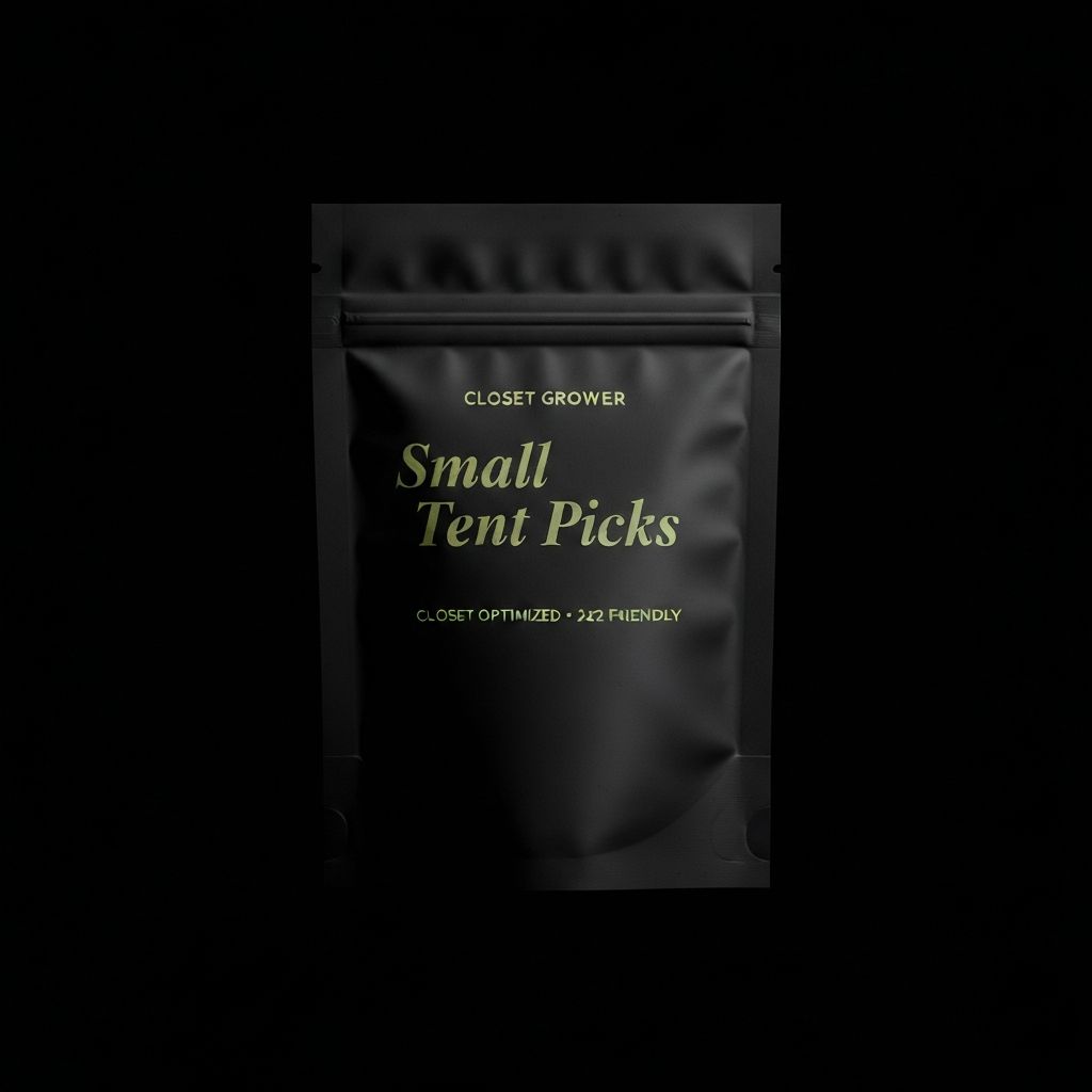 Best Seeds for Small Tents — ClosetGrower grow guide